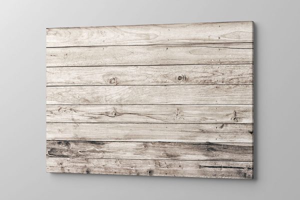 Obraz na płótnie realistyczne beżowe drewno