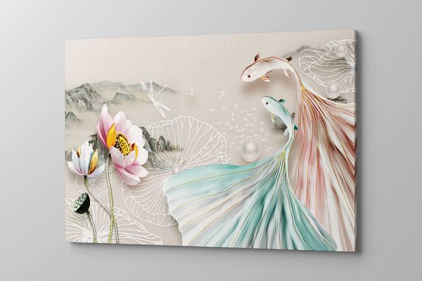 Obraz na płótnie egzotyczne ryby