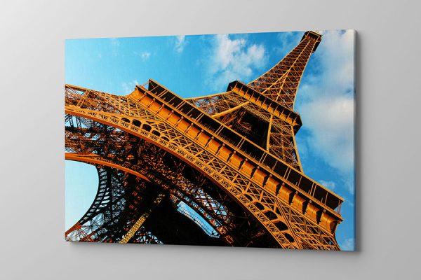 Obraz na płótnie wieża Eiffla z bliska